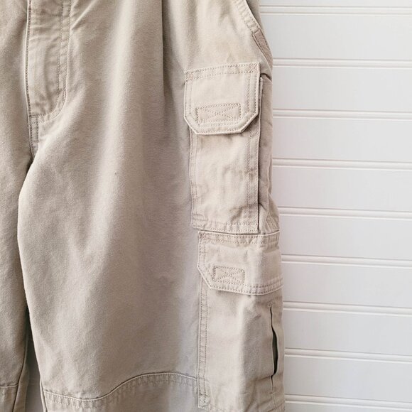 5.11 Tactical Pants Mens Tag Size 34/32 Beige Cargo Cotton Canvas Pockets 74251 - Picture 4 of 14